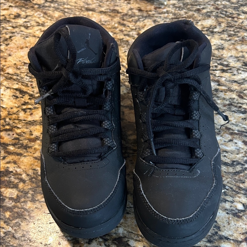 Kids Black Athletic Sneakers